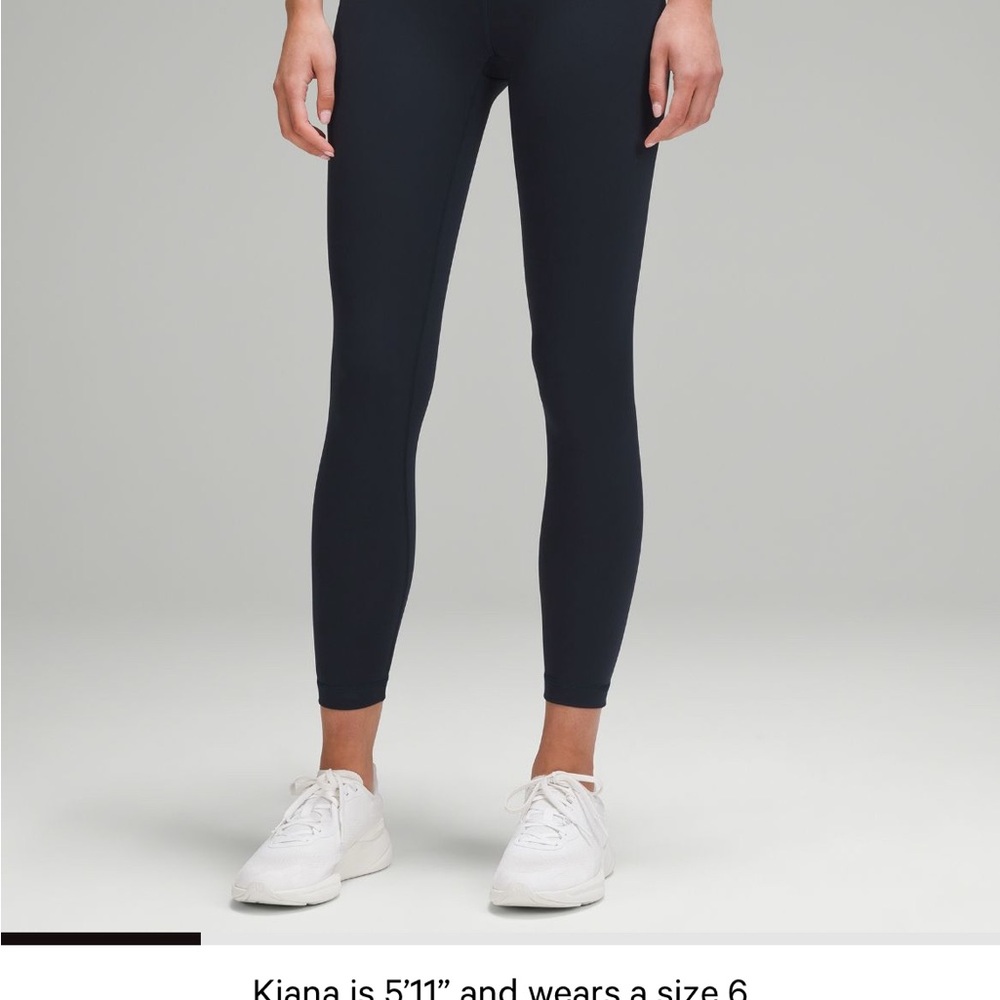 Wunder Train 25” Navy Leggings